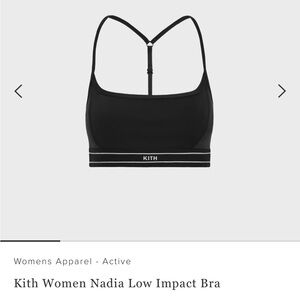 Kith Women's Black Sports Bra